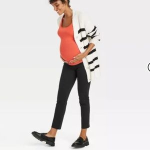 Isabel Maternity Black Pants, sz Xl
